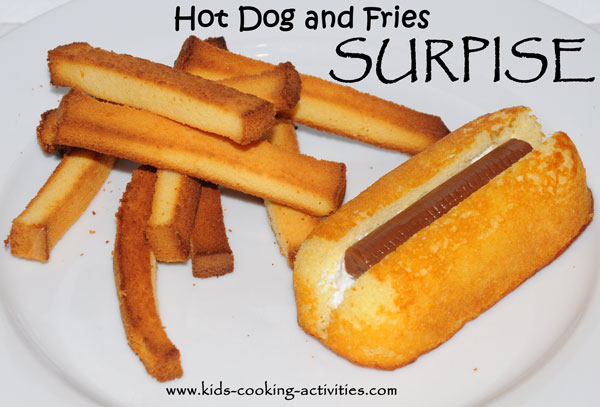 hot dog and fries fools day