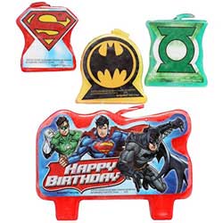Justice League candles