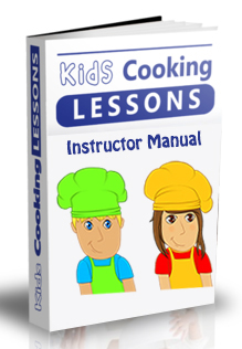 kids cooking lesson book
