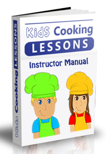 kids cooking lessons manual