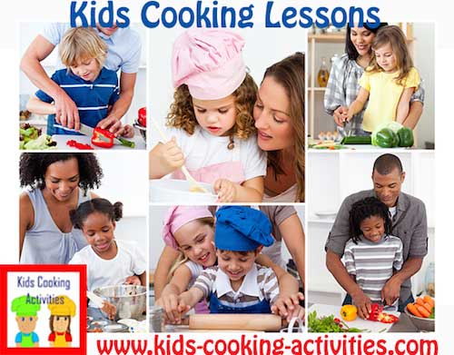 kids lessons collage