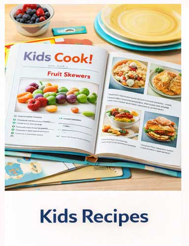 Kids free recipe cards