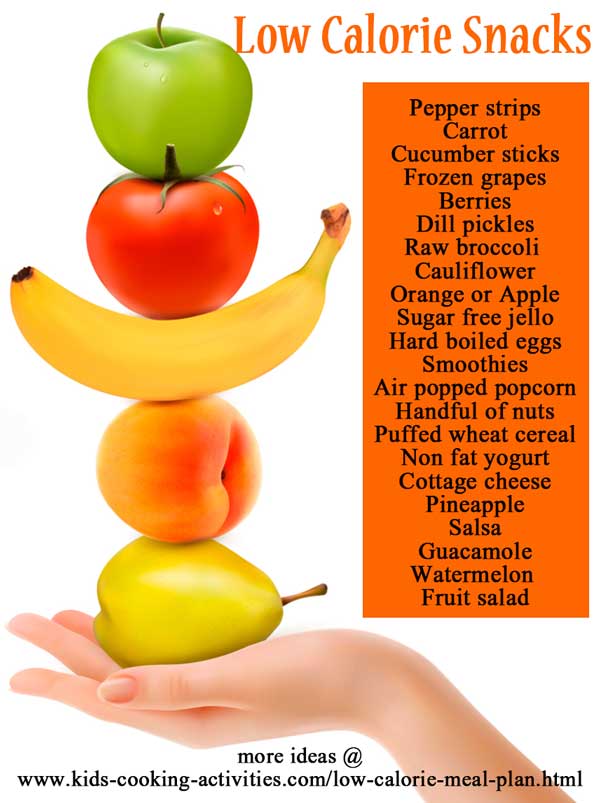 low calorie snack ideas