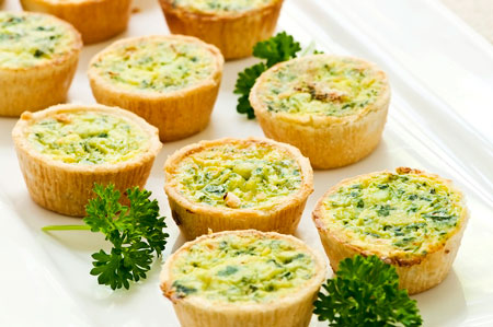 mini quiches