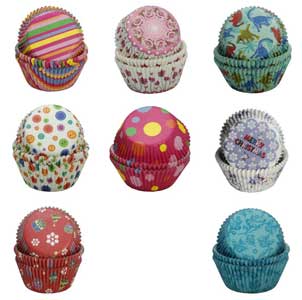 Muffin liners designs