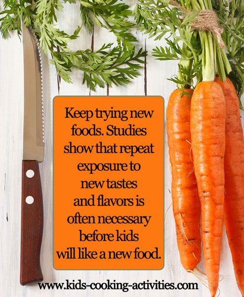 try new foods