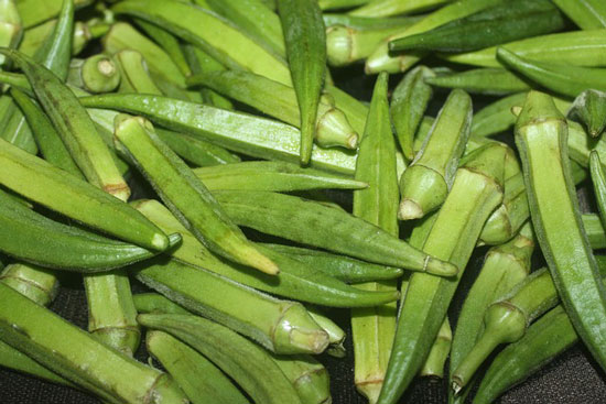 fresh okra