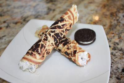 Oreo double stuffed pizzelle