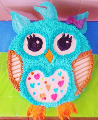 owl cake