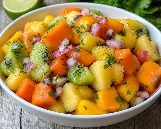 papaya tropical salsa