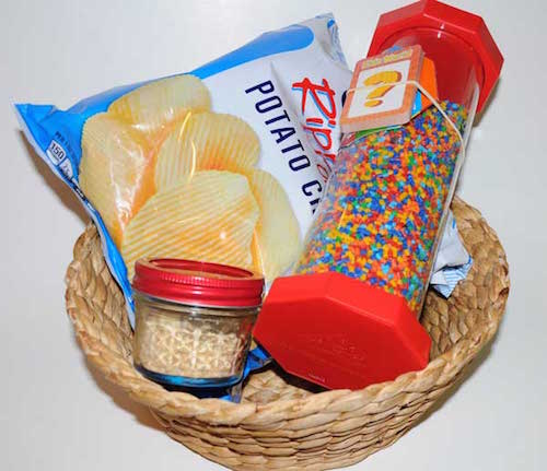 party game basket