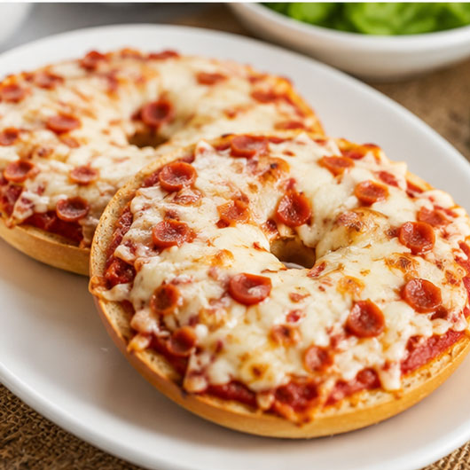 Pizza bagels