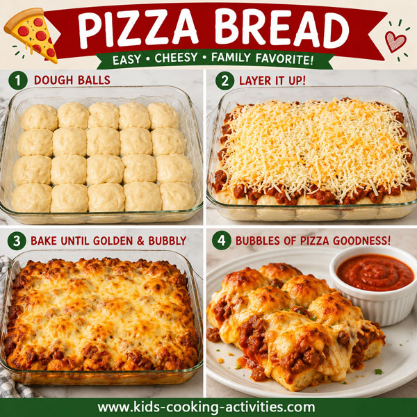Pizza bread casserole