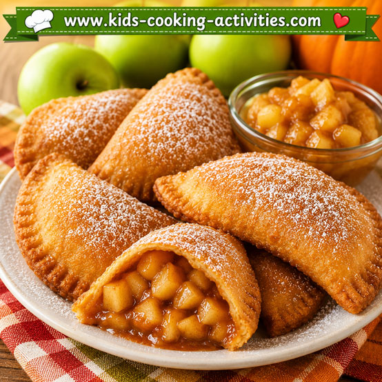 Pumpkin apple fried pies