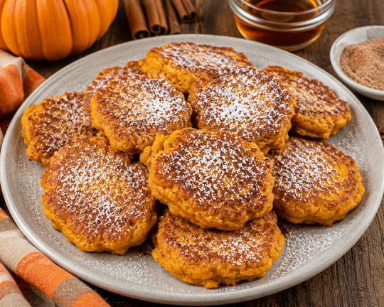 Pumpkin fritters