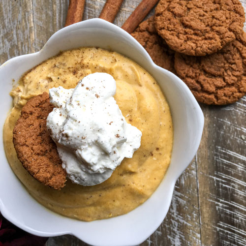 pumpkin mousse