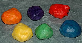 rainbow balls