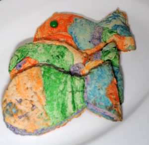 rainbow fish cookie