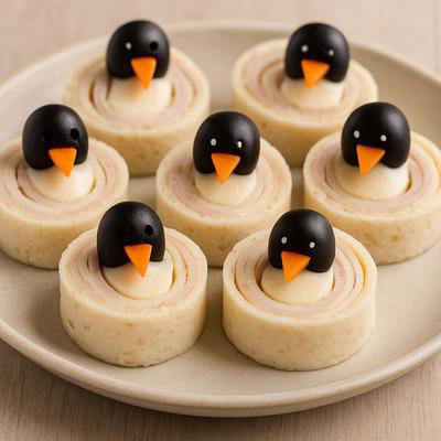 Savory Penguin Wraps
