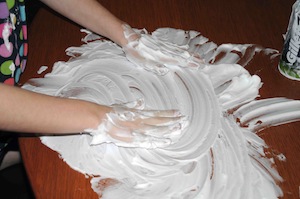 shaving cream