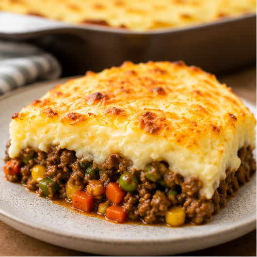 Easy beef shepherd's pie