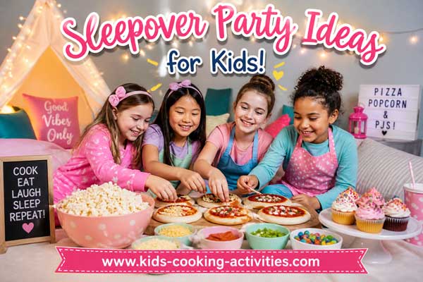 Sleepover party ideas for kids