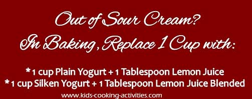 sour cream substitions