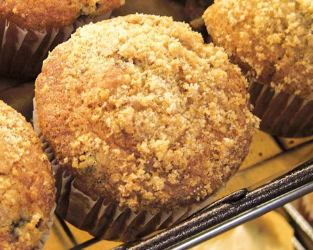 streusel muffin