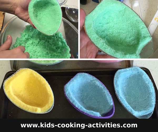 drying sugar egg halves overnight-kca