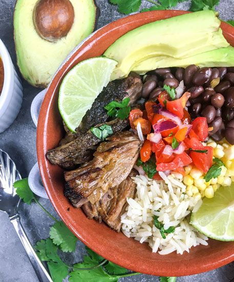 taco shredded bowl