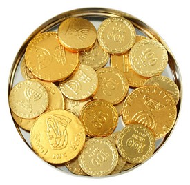 chocolate coins