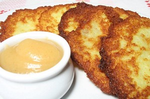 potato latkes