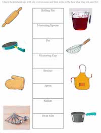 Free Kids Cooking Printables.