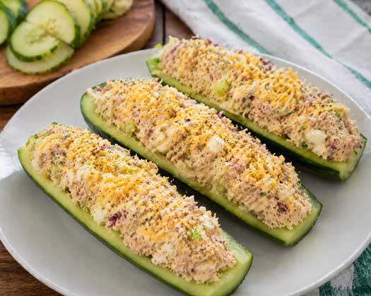 Cucumber salad bowls