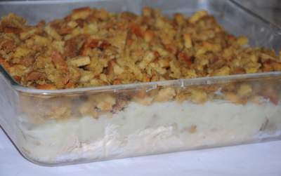 turkey mashed potato casserole