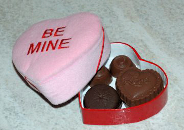 valentine chocolates