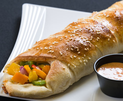 vegetable calzone