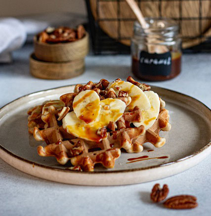 waffles honey pecan