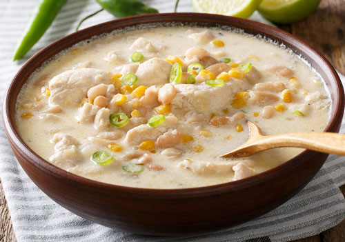 white chicken chili