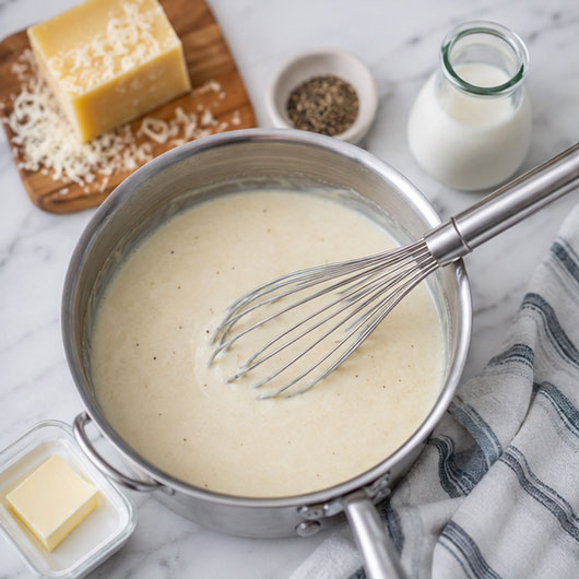 Butter & Cream Alfredo Sauc