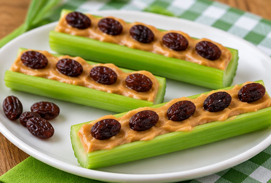 Ants on a log