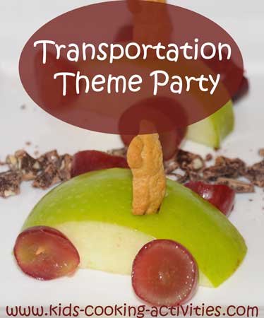 transportation recipe ideas