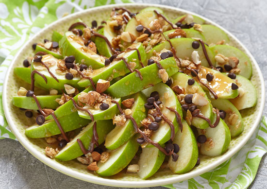 apple nachos