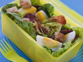 salad in the lunch box