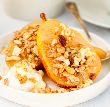 baked pears