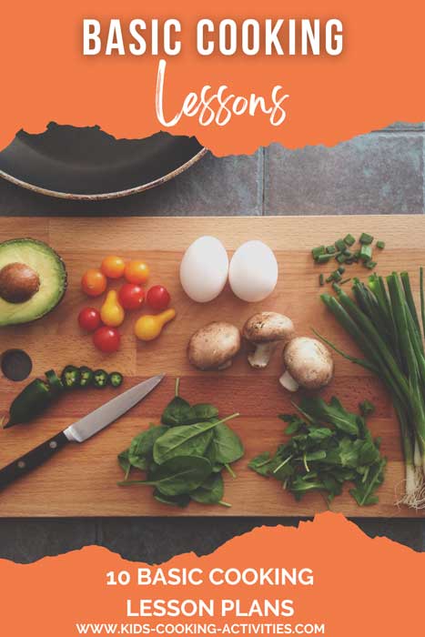 how to cook basic lessons collage