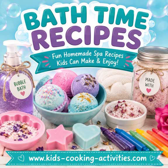 Bath time recipes for kids