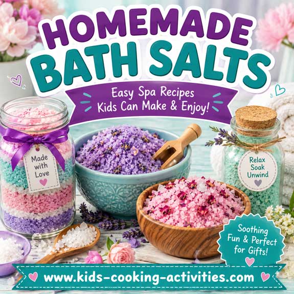 Homemade Bath Salts for Kids