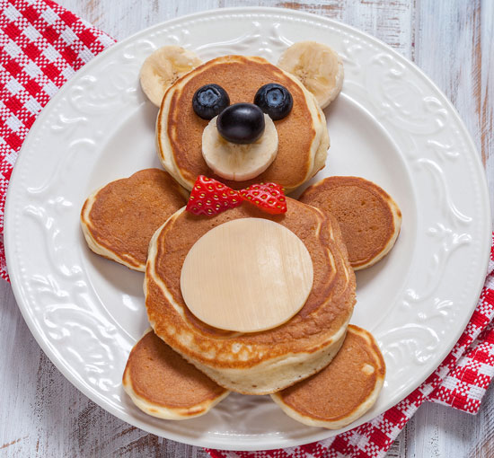 bear pancakes