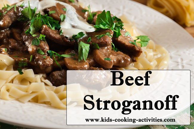 beef stroganoff